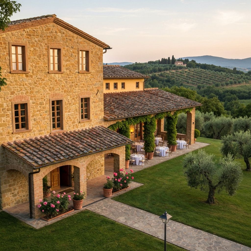 Tuscan Wedding Villa